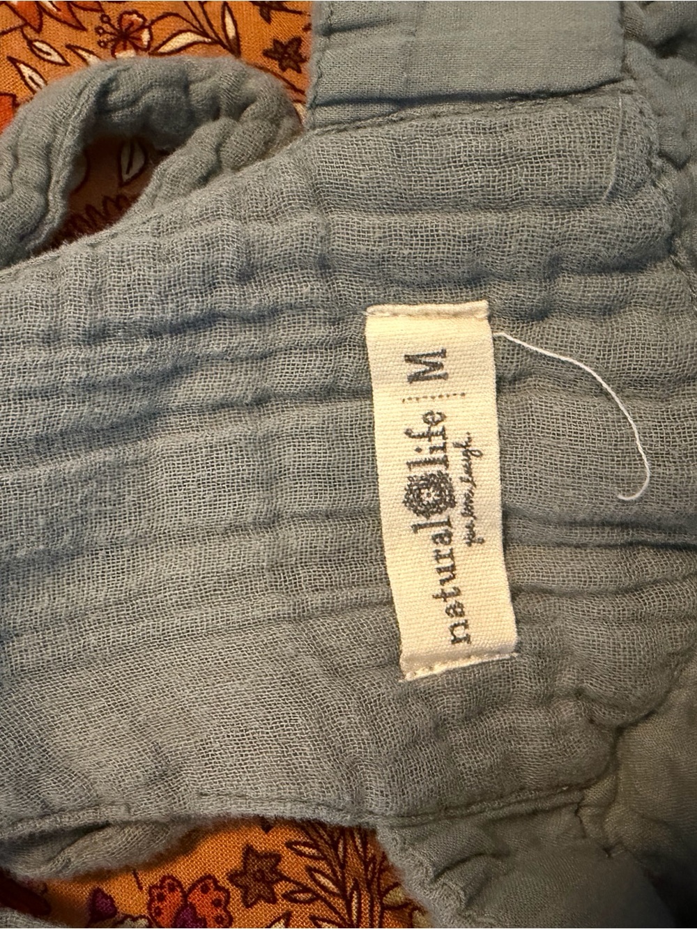 Natural Life Dakota Tie Gauze Overall-Medium - Picture 4 of 4